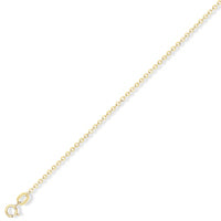 9ct Gold 20inch/50cms trace link Chain complete with presentation box