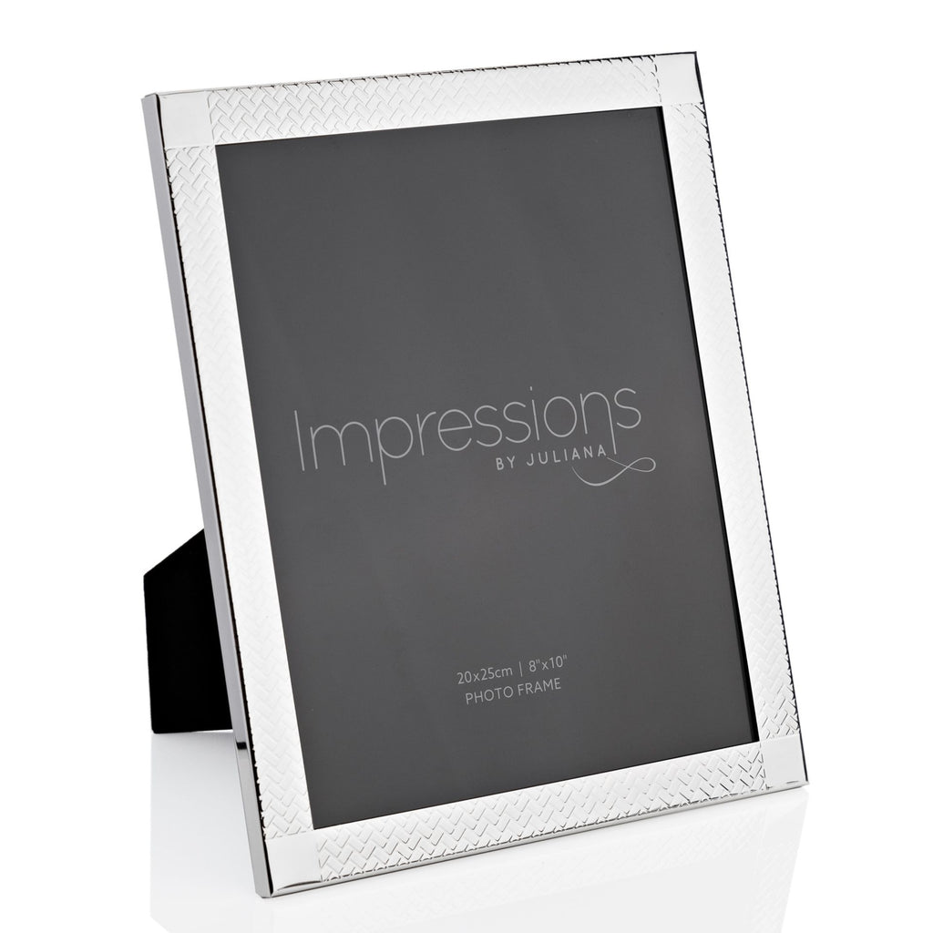 Silverplated 8inch x 10inch / 20cms x 25cms Photo Frame