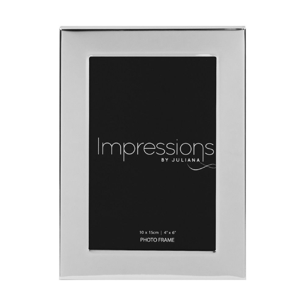 Silverplated 4inch x 6inch / 10cms x 15cms Photo Frame
