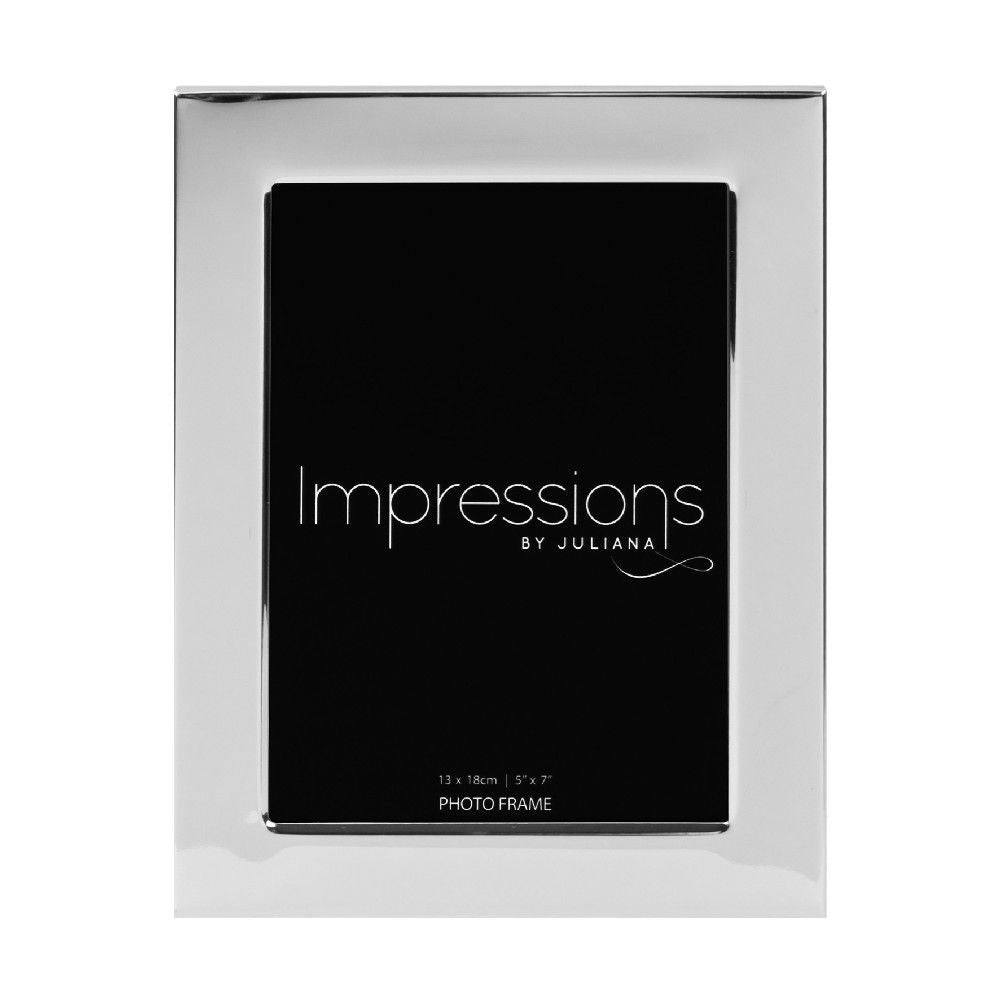 Silverplated 5inch x 7inch / 13cms x 18cms Photo Frame