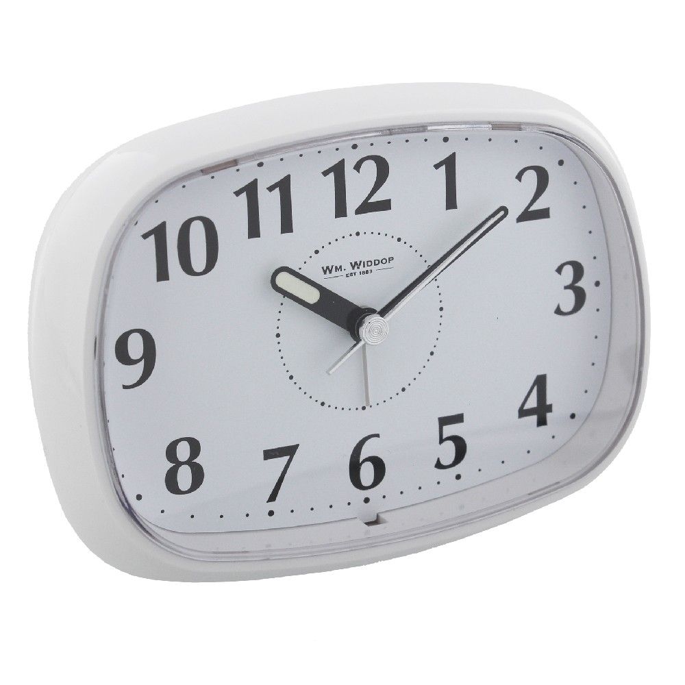 White case Alarm Clock, 1 Year Guarantee