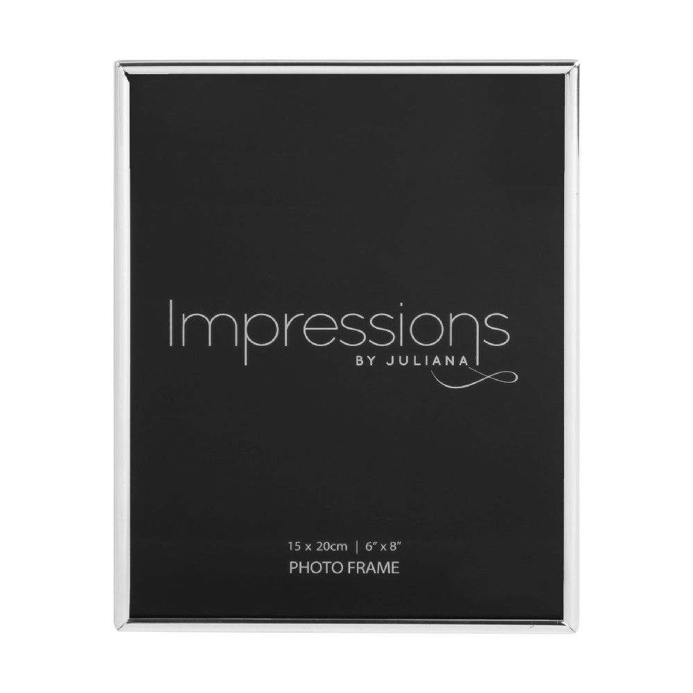 Silverplated 6inch x 8inch / 15cms x 20cms Photo Frame