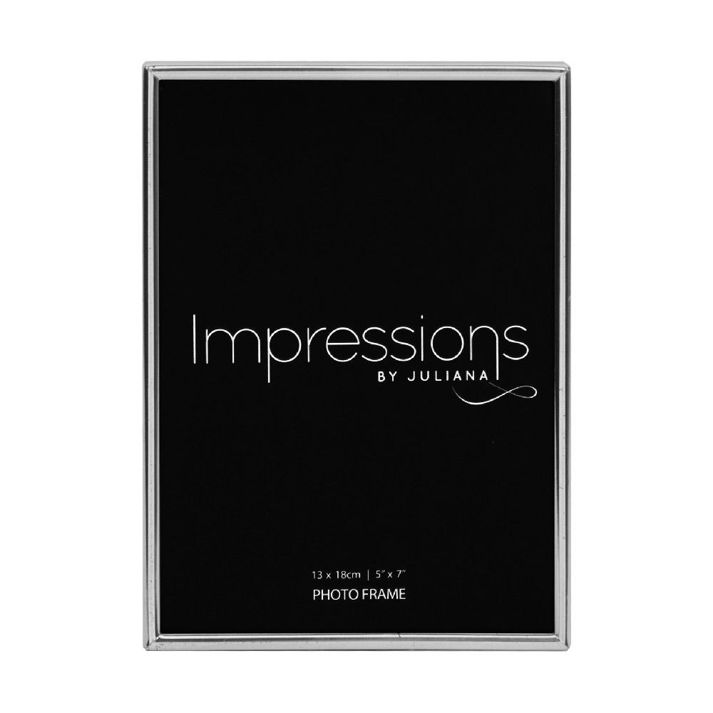 Silverplated 5inch x 7inch / 13cms x 18cms Photo Frame