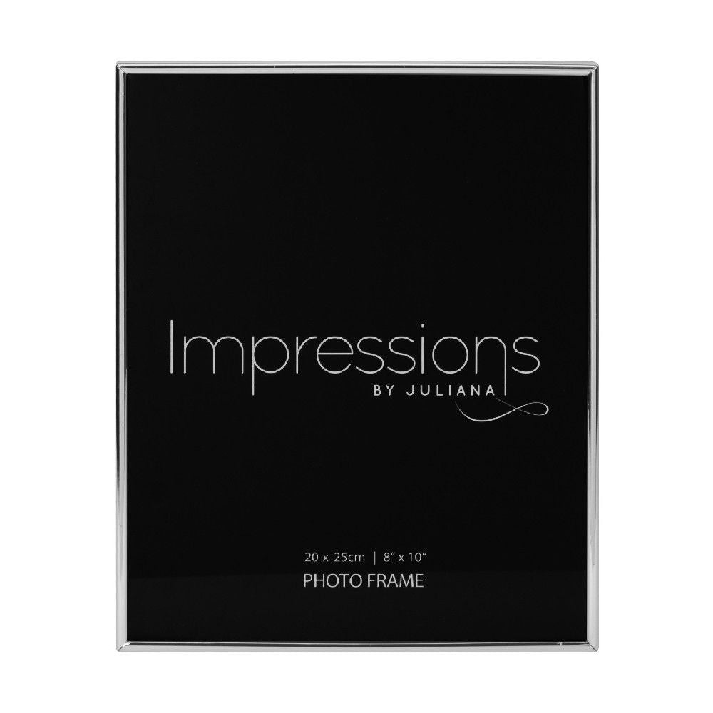 Silverplated 8inch x 10inch / 20cms x 25cms Photo Frame