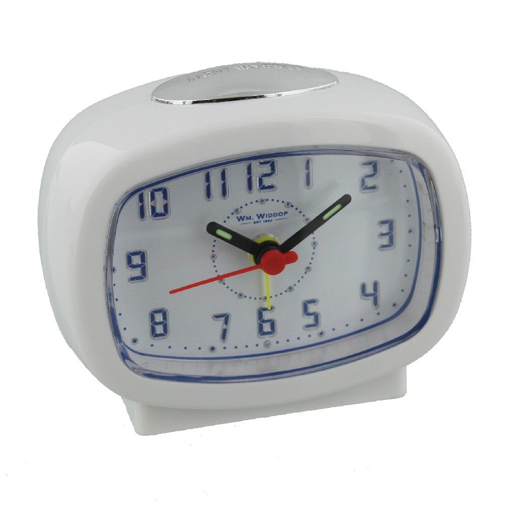 White case Alarm Clock, 1 Year Guarantee