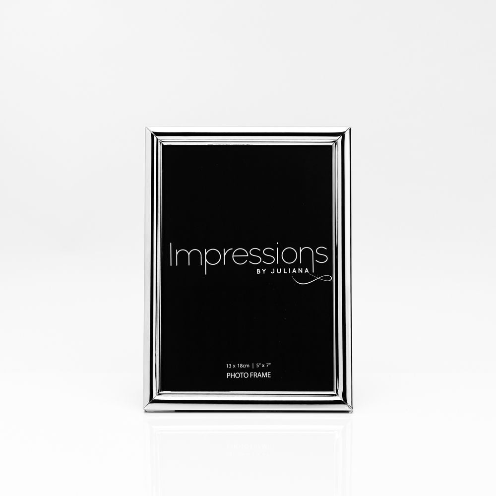 Silverplated 5inch x 7inch / 13cms x 18cms Photo Frame