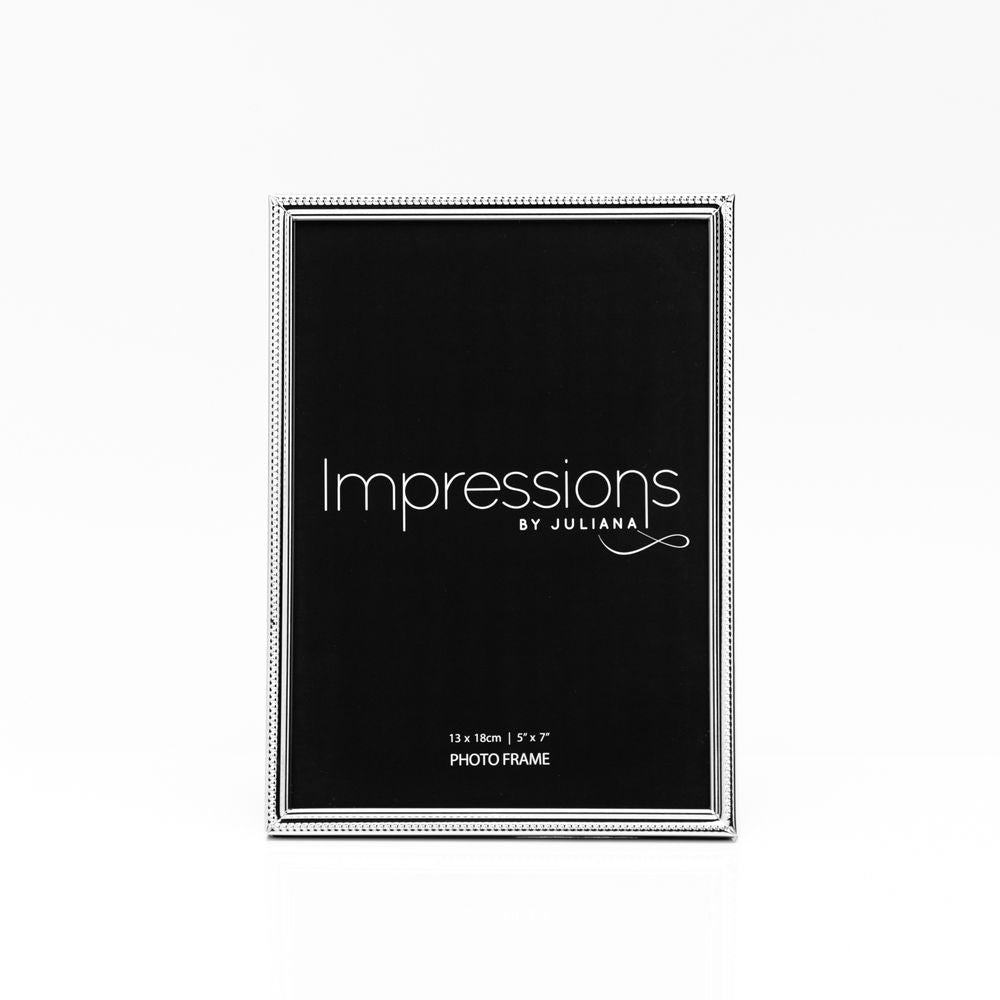 Silverplated 5inch x 7inch / 13cms x 18cms Photo Frame