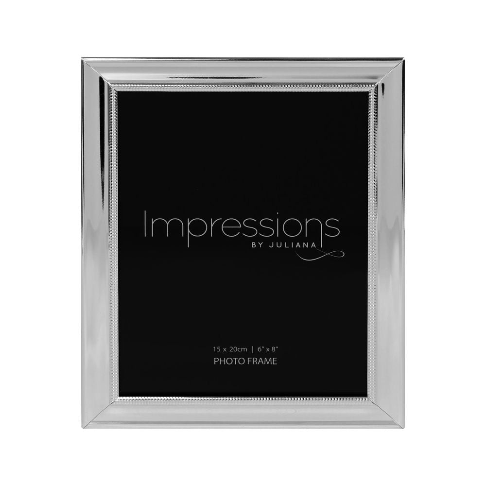 Silverplated 6inch x 8inch / 15cms x 20cms Photo Frame
