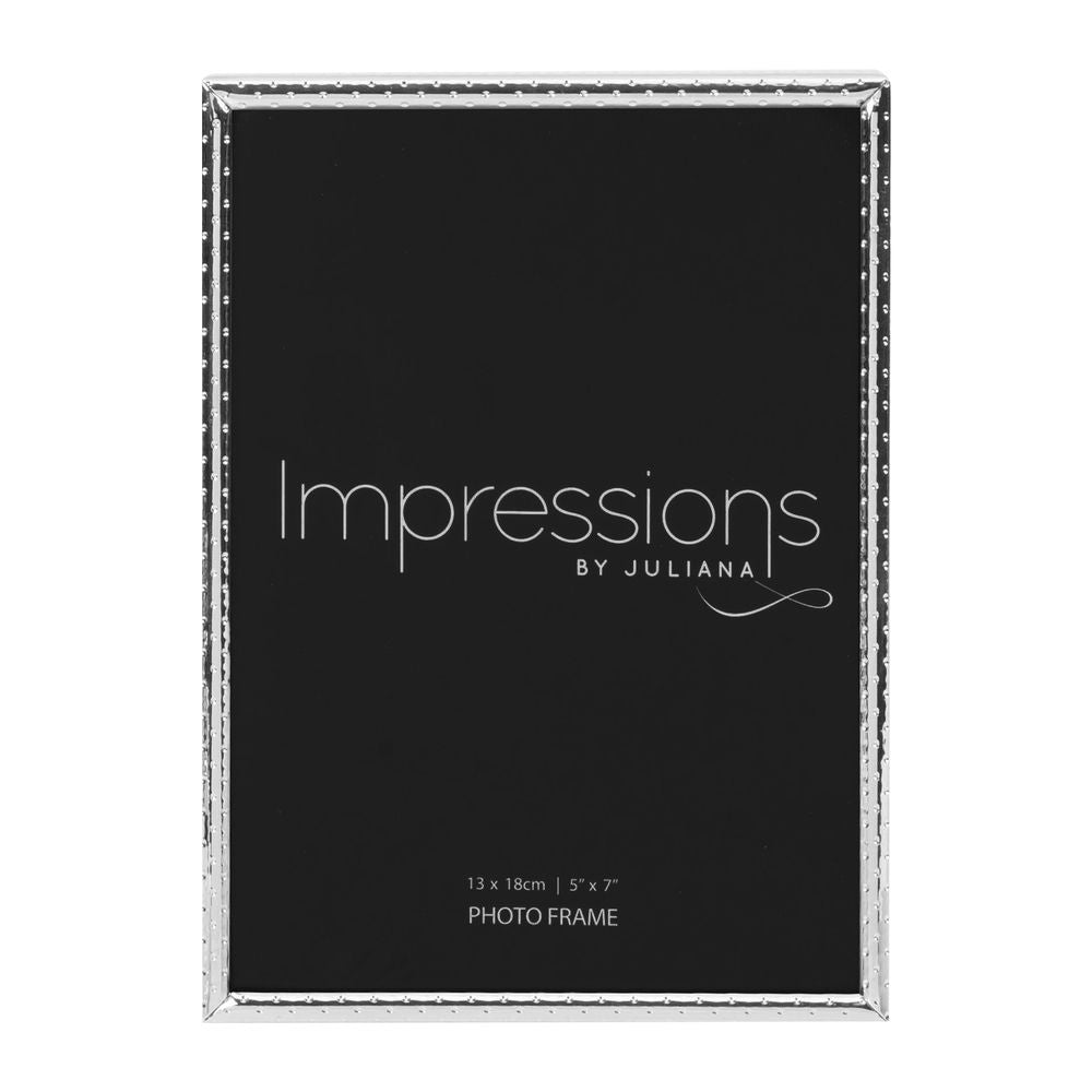 Silverplated 5inch x 7inch / 13cms x 18cms Photo Frame