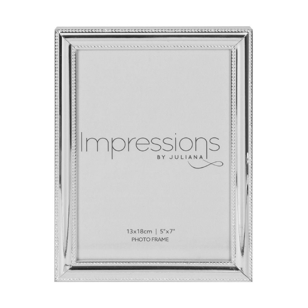 Silverplated 5inch x 7inch / 13cms x 18cms Photo Frame