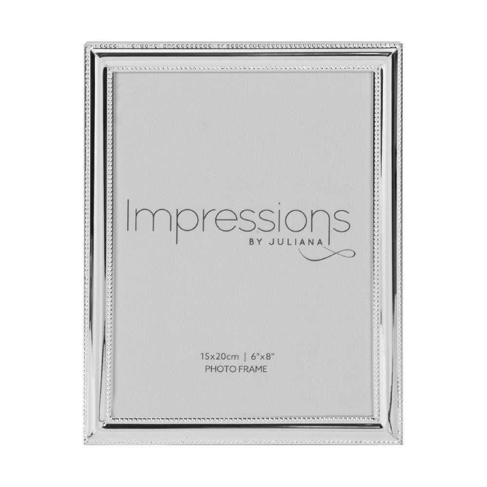 Silverplated 6inch x 8inch / 15cms x 20cms Photo Frame