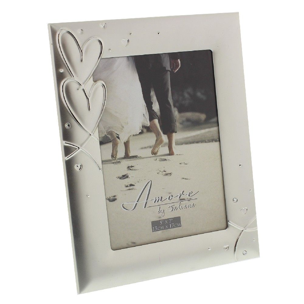 Silverplated 5inch x 7inch / 13cms x 18cms Photo Frame