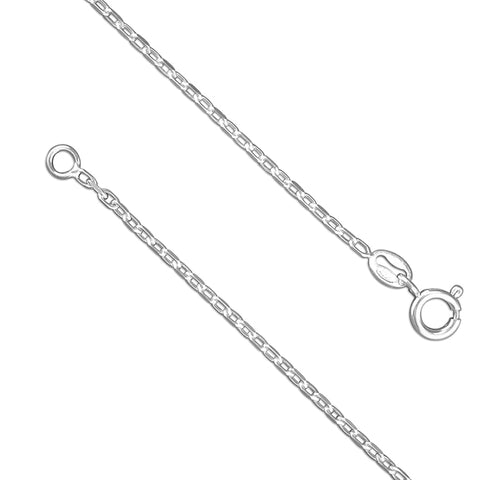 Silver 20inch/51cms belcher link Chain complete with presentation box