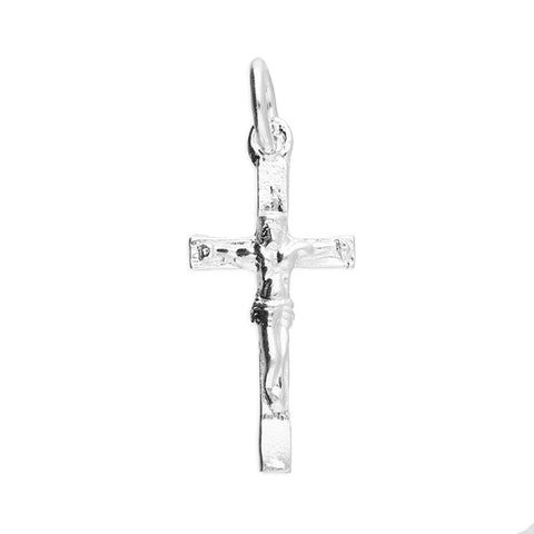 Silver Crucifix and Chain complete with presentation box