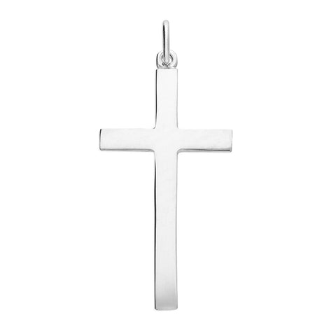 Silver Cross and Chain complete with presentation box