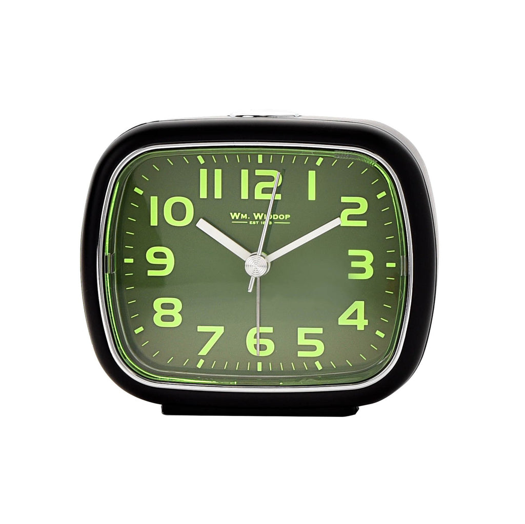 Black case Alarm Clock, 1 Year Guarantee