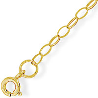 9ct Gold 16inch/41cms belcher link Chain complete with presentation box