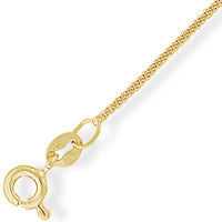 9ct Gold 20inch/50cms curb link Chain complete with presentation box