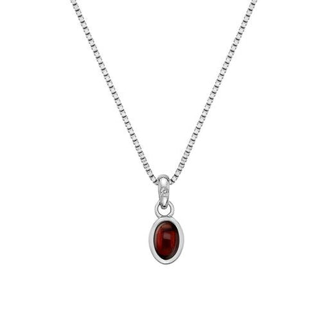 Hot Diamonds January Birthstone Pendant and Chain complete with presentation box