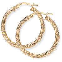 9ct Gold Hoop Earrings