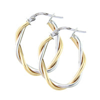 9ct Gold Hoop Earrings