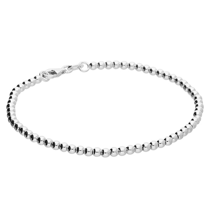 Silver Ball Link Bracelet complete with presentation box