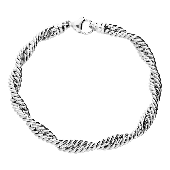 Silver Link Bracelet complete with presentation box