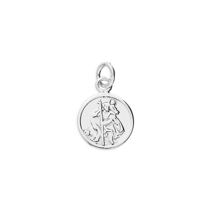 Silver St. Christopher and Chain complete with presentation box (Copy)
