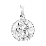 Silver St. Christopher and Chain complete with presentation box