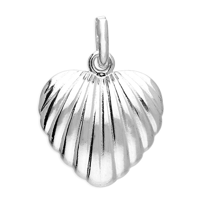 Silver Plain pendant complete with presentation box