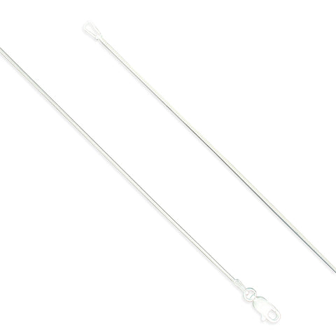 Silver 22inch/56cms snake link Chain complete with presentation box