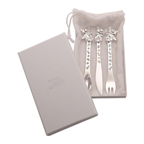 Silverplated Babies Knife, Fork and Spoon set