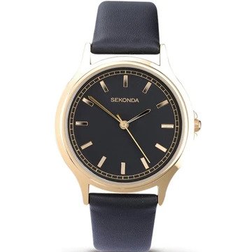 Mens Sekonda Watch, Goldplated case, 2 Year Guarantee