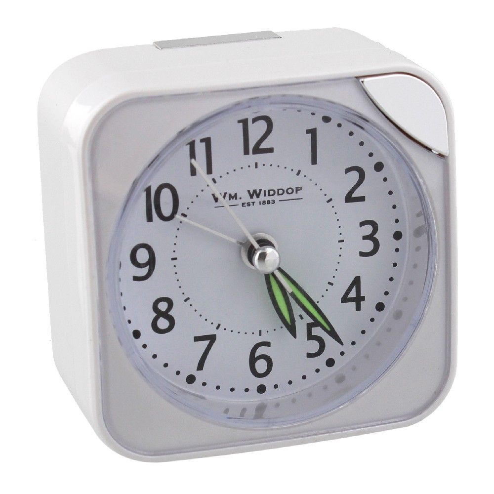 Cream case Alarm Clock, 1 Year Guarantee