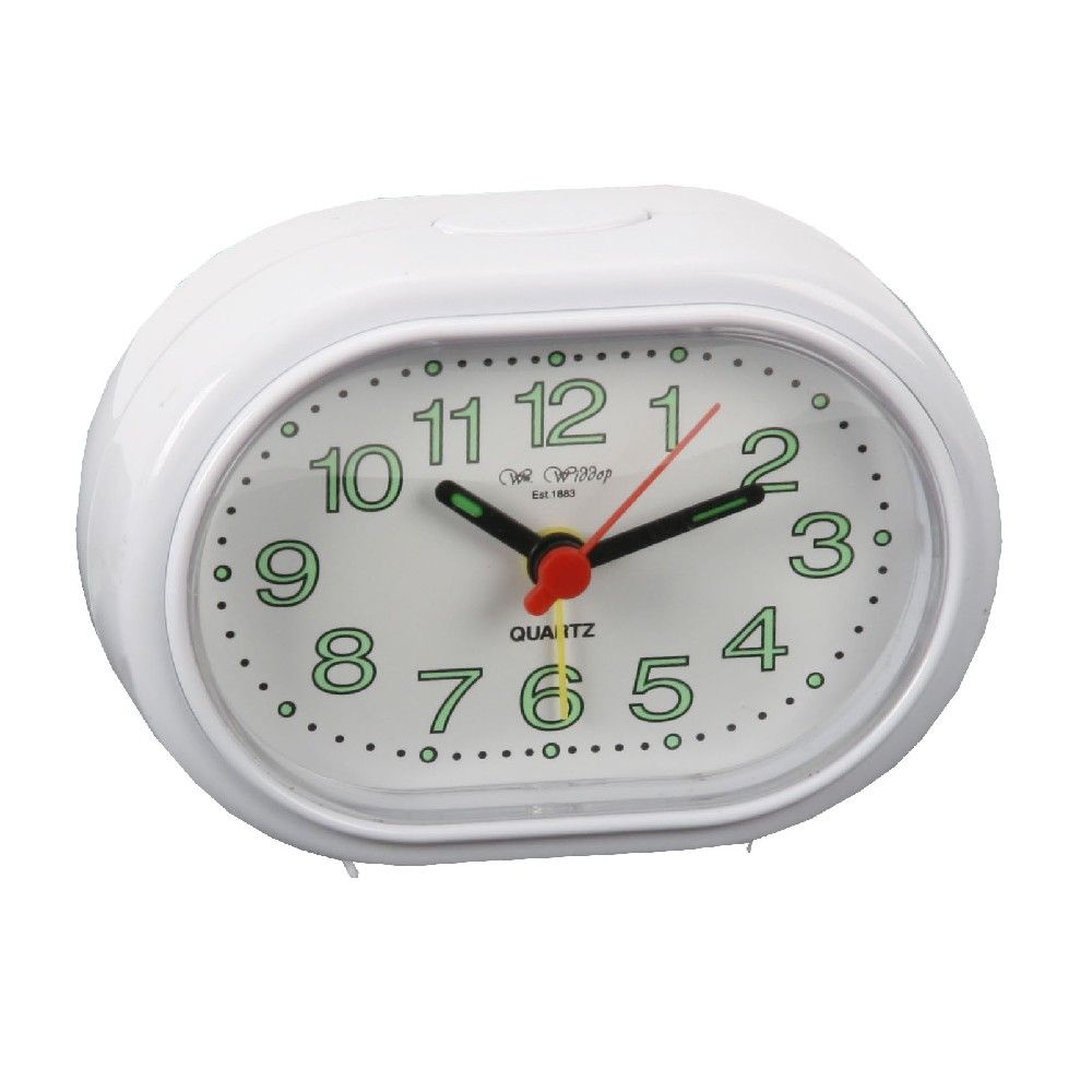 White case Alarm Clock, 1 Year Guarantee
