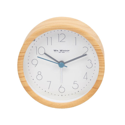 Wood effect case Alarm Clock, 1 Year Guarantee