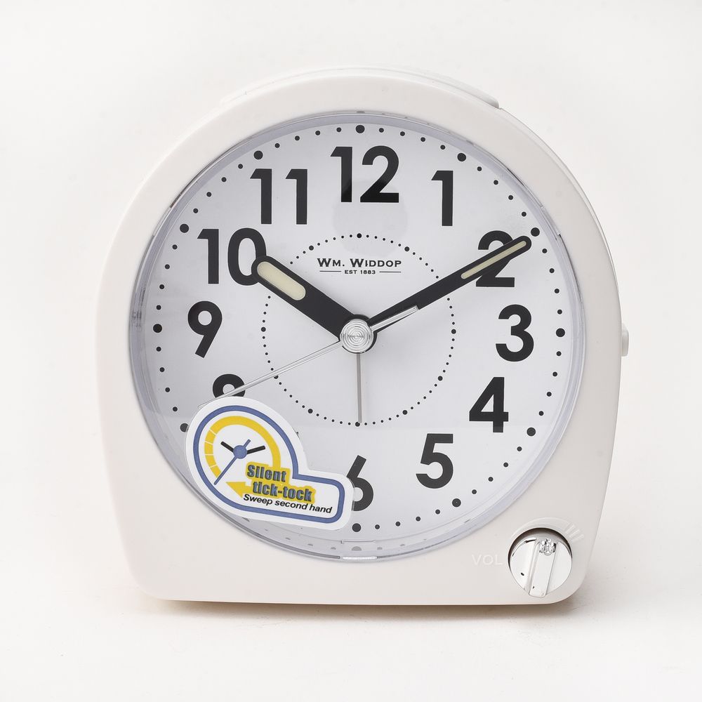 White case Alarm Clock, 1 Year Guarantee