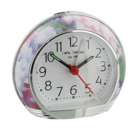 Green Floral case Alarm Clock, 1 Year Guarantee