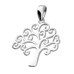 Silver Tree Of Life Pendant and Chain complete with presentation box