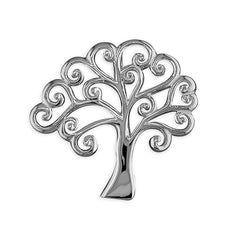 Silver Tree Of Life Pendant and Chain complete with presentation box