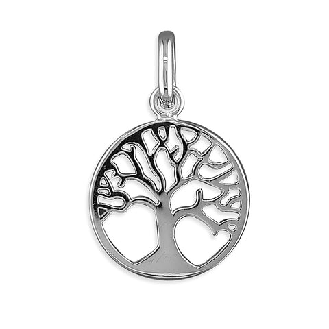 Silver Tree Of Life Pendant and Chain complete with presentation box