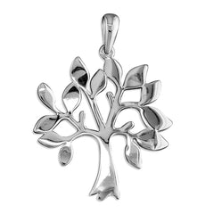 Silver Tree Of Life Pendant and Chain complete with presentation box