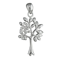 Silver Tree Of Life Pendant and Chain complete with presentation box