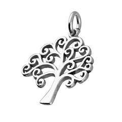 Silver Tree Of Life Pendant and Chain complete with presentation box