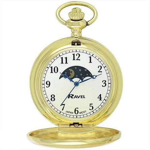 Goldplated Pocket Watch complete with Albert Chain