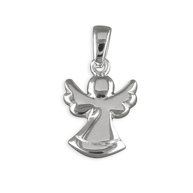 Silver Angel pendant and chain complete with presentation box
