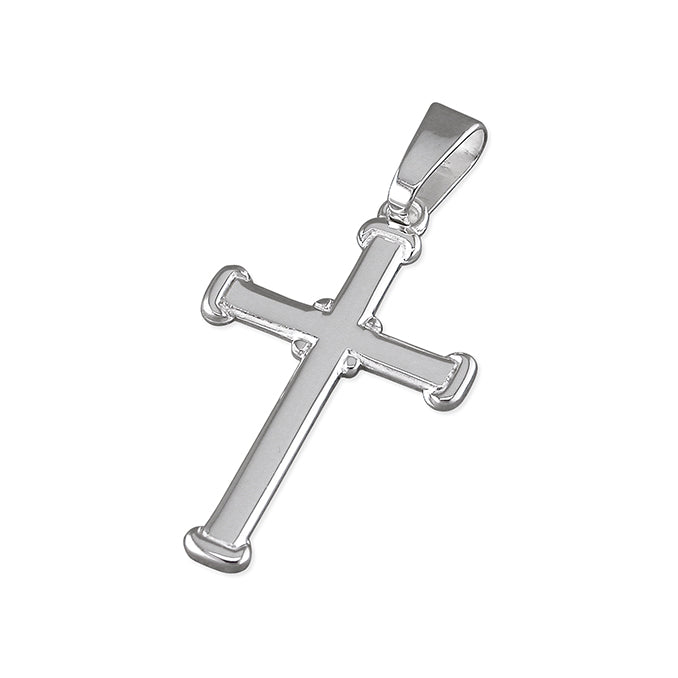 Silver Cross and Chain complete with presentation box