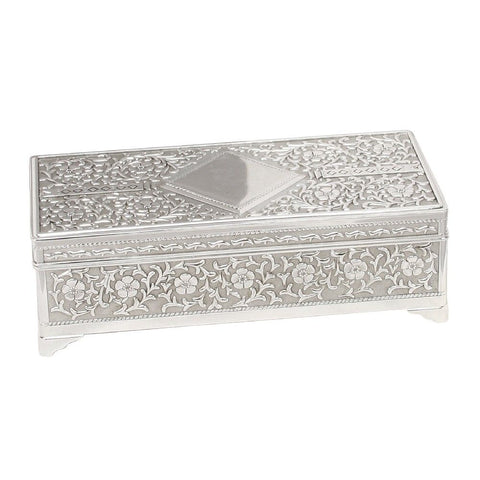 Silverplated Oblong Trinket Box