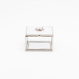 Square Butterfly design Trinket Box