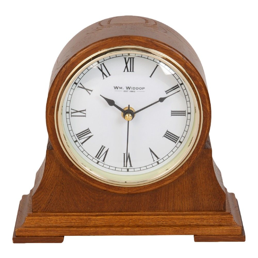 Wooden Mantel Clock, 1 Year Guarantee